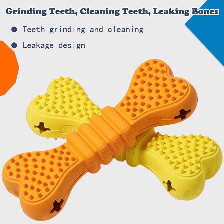 Treat-Dispensing Dental Chew Bone for Dogs – Small & Large