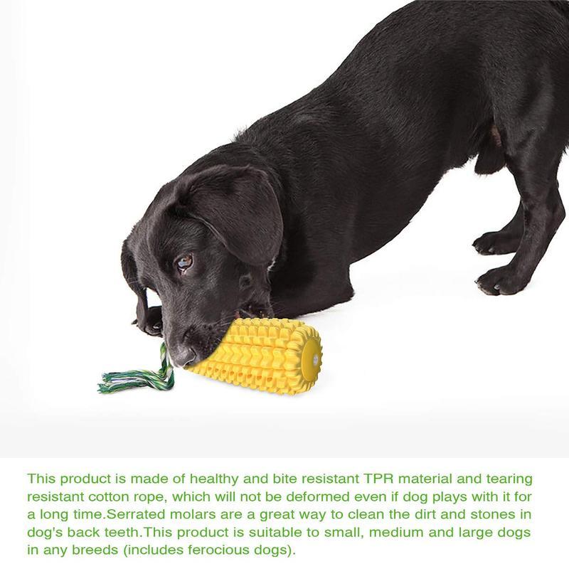 Corn Stick Squeaky Chew Toy for Dogs – Small, Medium & Large Breeds