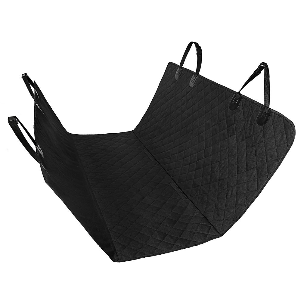 Dog Car Seat Cover Hammock with Mesh Window & Zipper