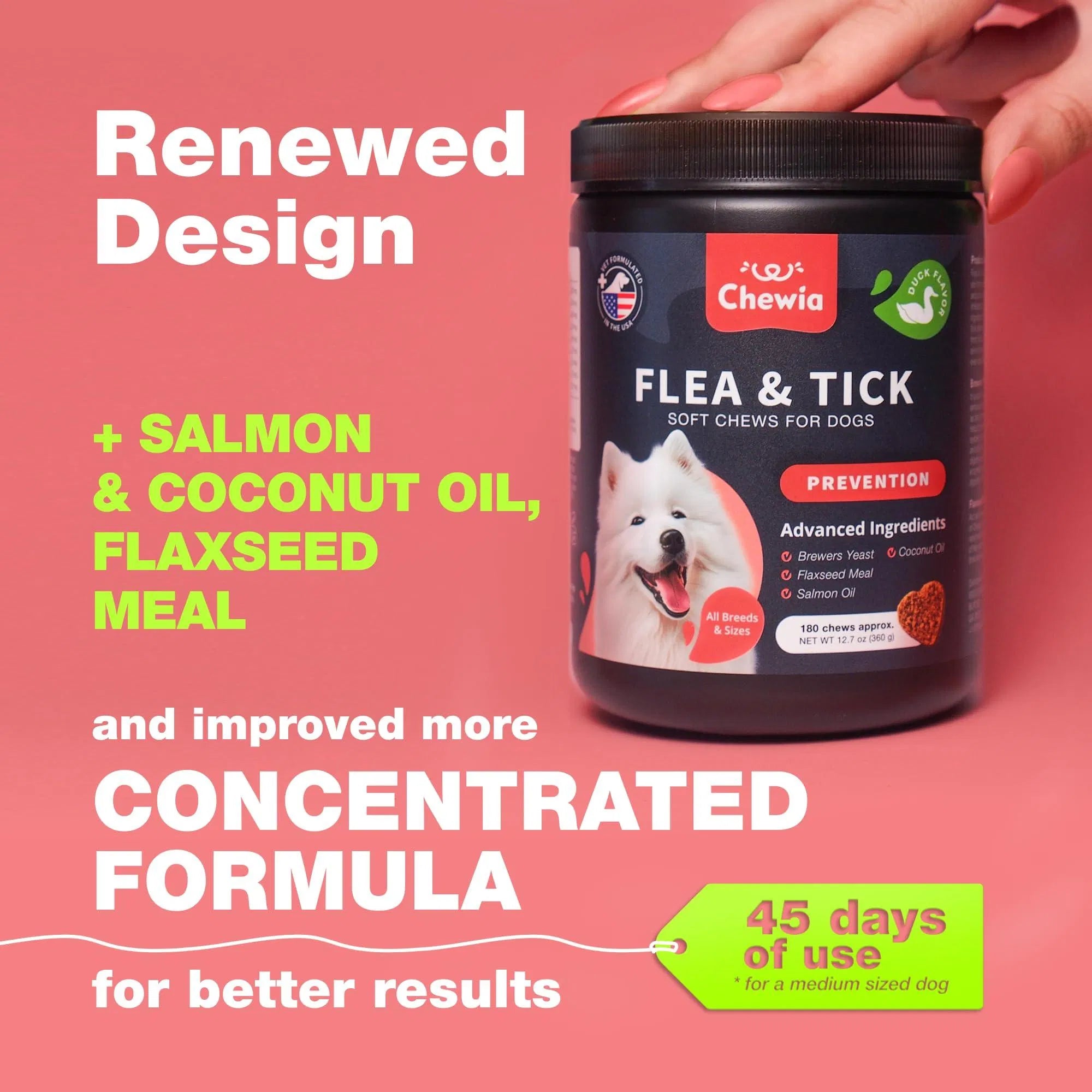 Flea & Tick Prevention Chews for Dogs – Natural Soft Treats