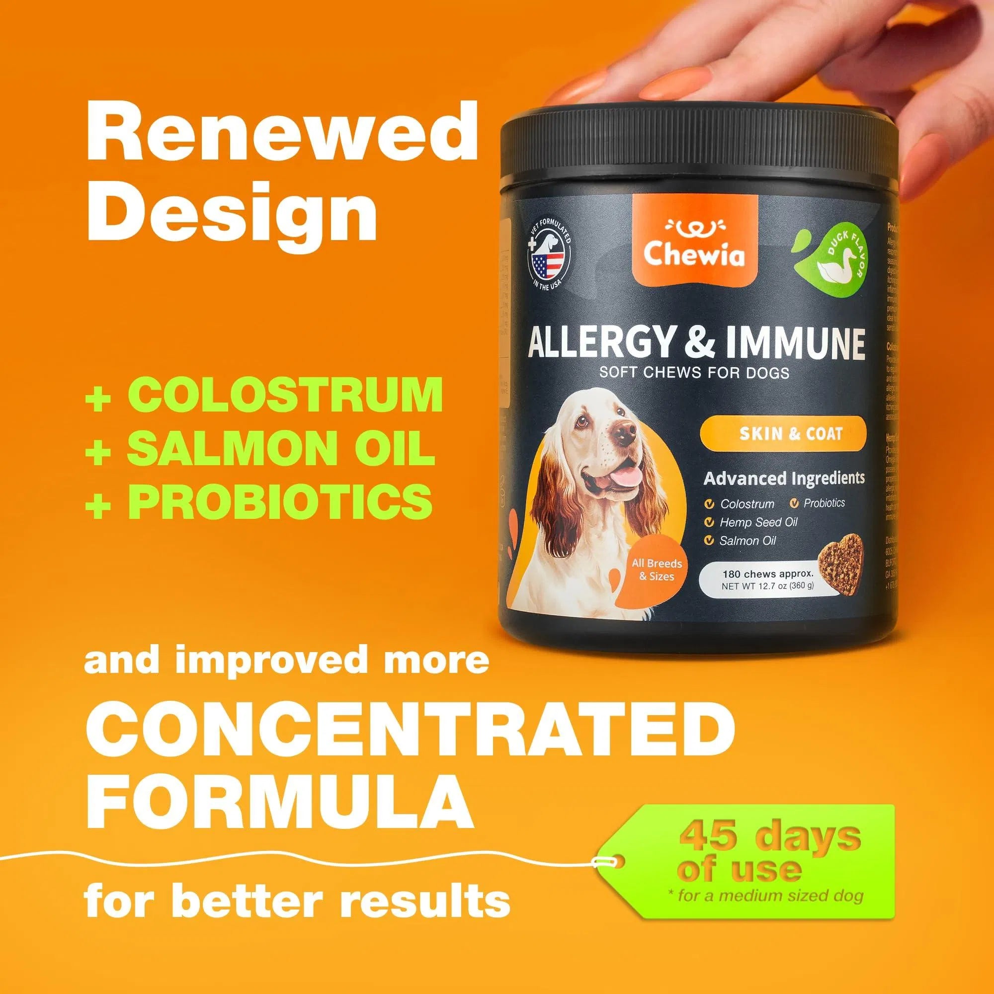 Dog Allergy Relief Chews – Itch, Skin & Immune Support