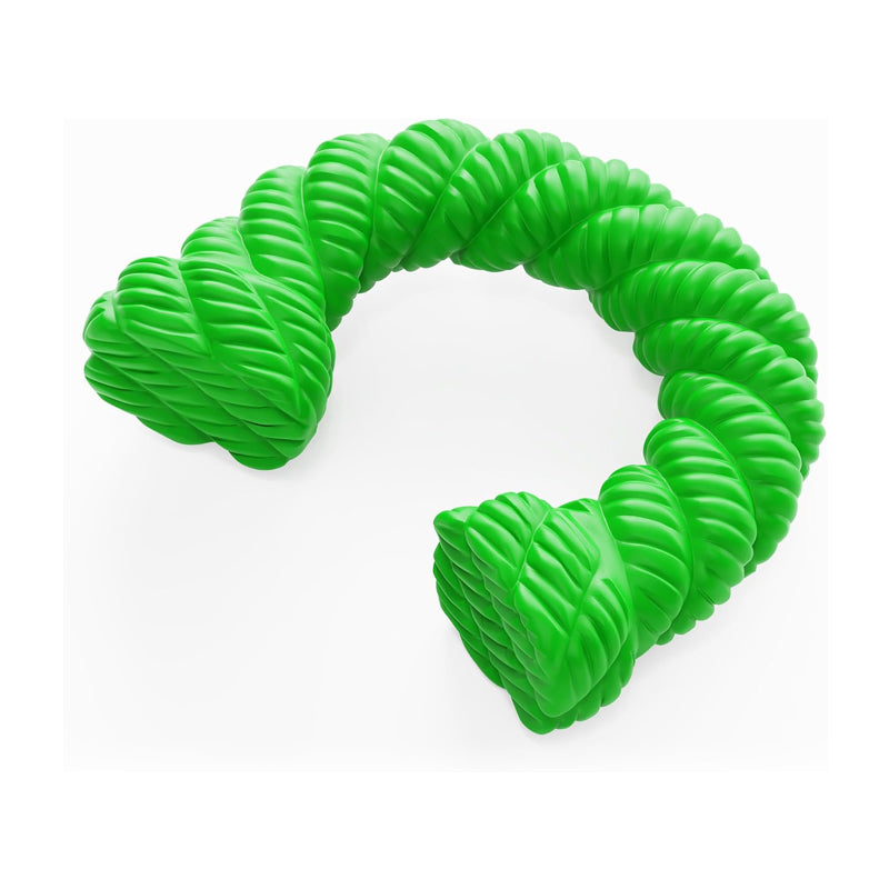 Natural Rubber Horseshoe Chew Toy for Aggressive Chewers