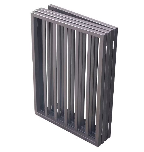 Foldable Wooden Pet Gate for Doorways & Rooms – No Installation