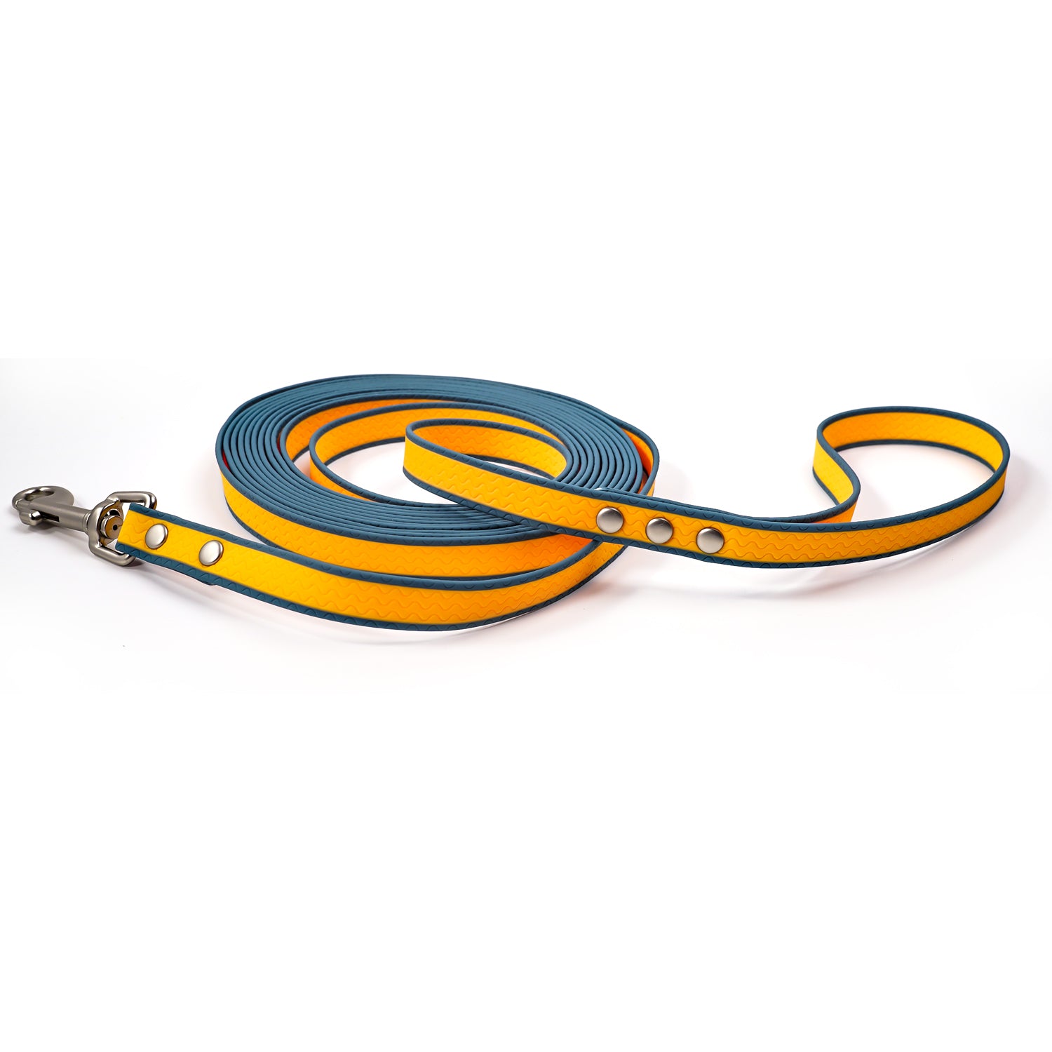 Waterproof PVC Dog Training Leash – Two-Color, Multiple Lengths