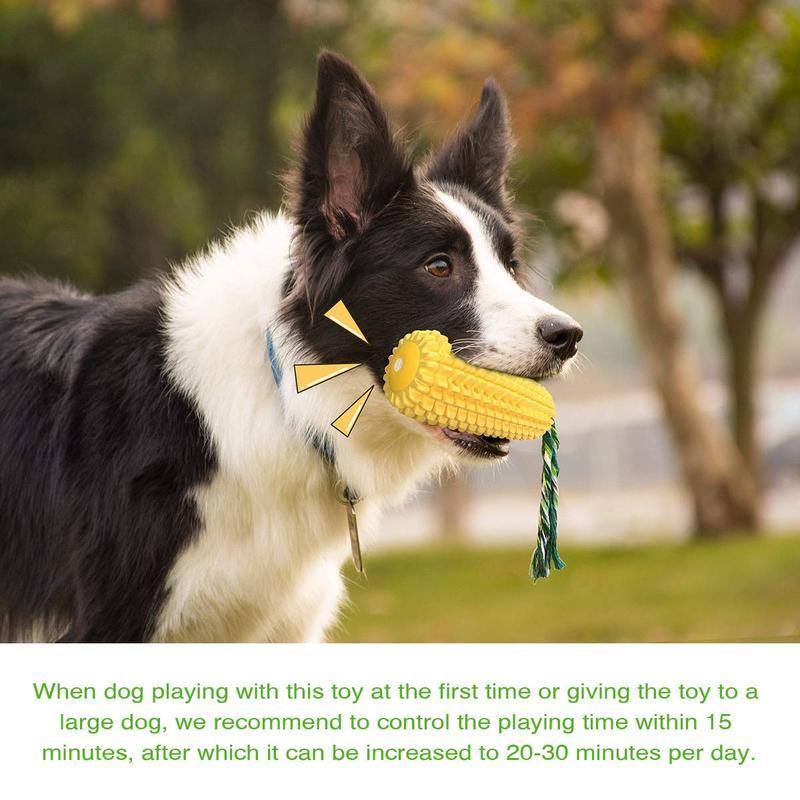 Corn Stick Squeaky Chew Toy for Dogs – Small, Medium & Large Breeds