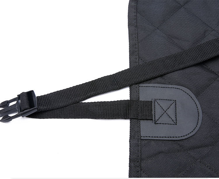 Dog Car Seat Cover Hammock with Mesh Window & Zipper