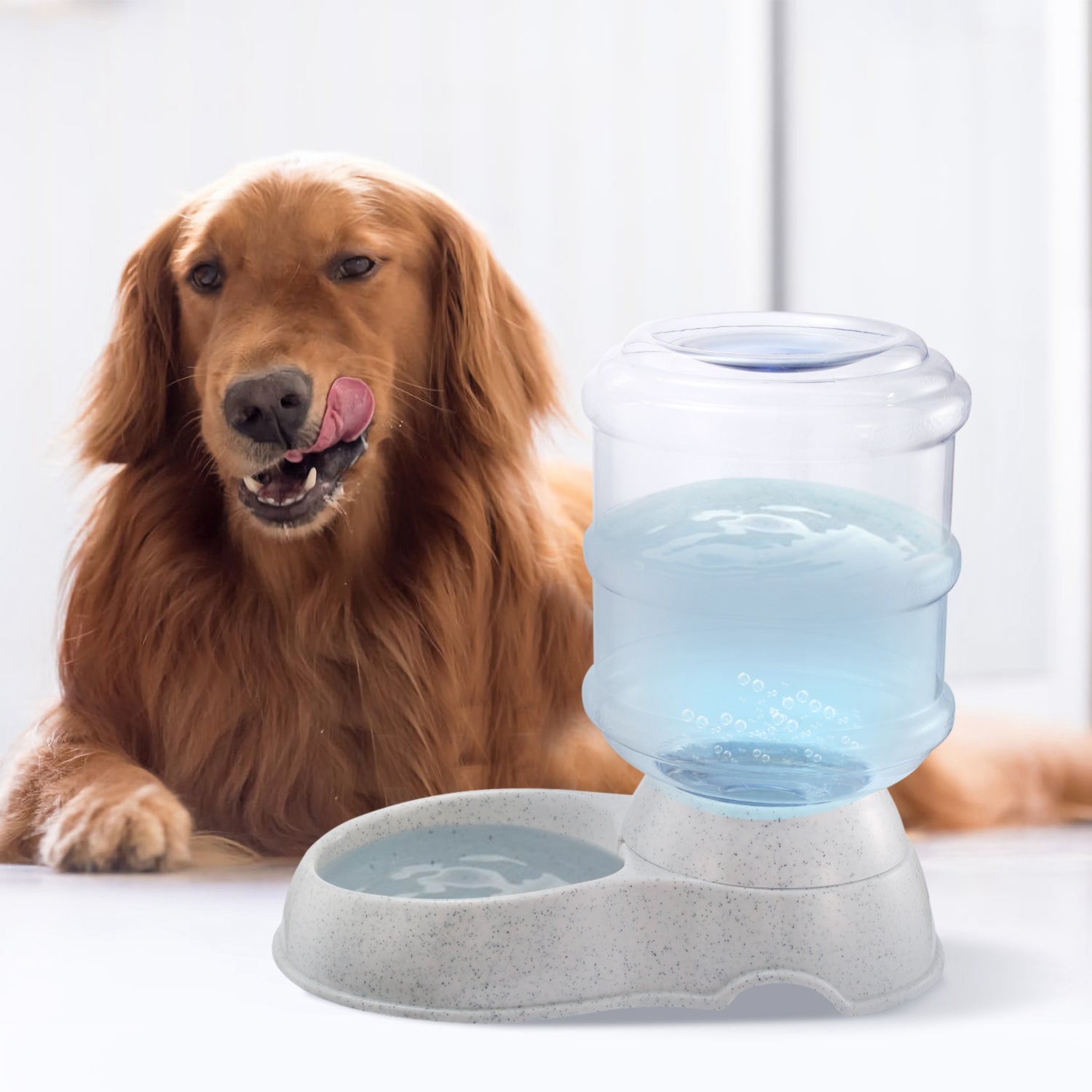 Gravity Pet Water Dispenser – 3.5L Self-Refilling for Dogs & Cats