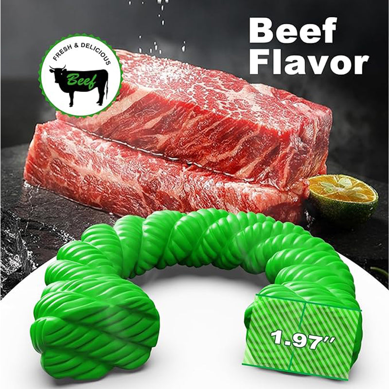 Natural Rubber Horseshoe Chew Toy for Aggressive Chewers