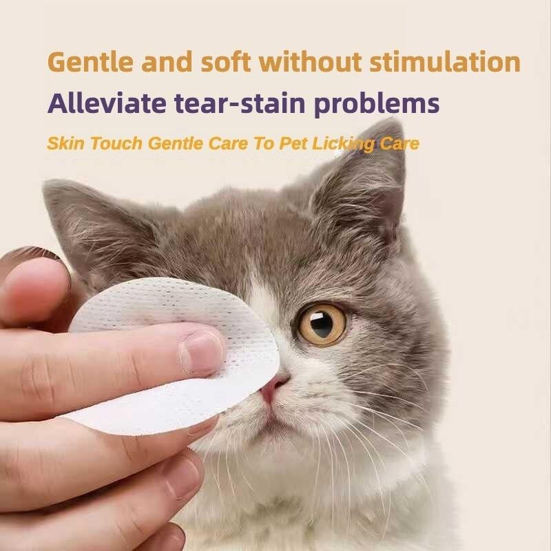 Pet Eye Cleaning Wipes for Dogs & Cats – 200 Count
