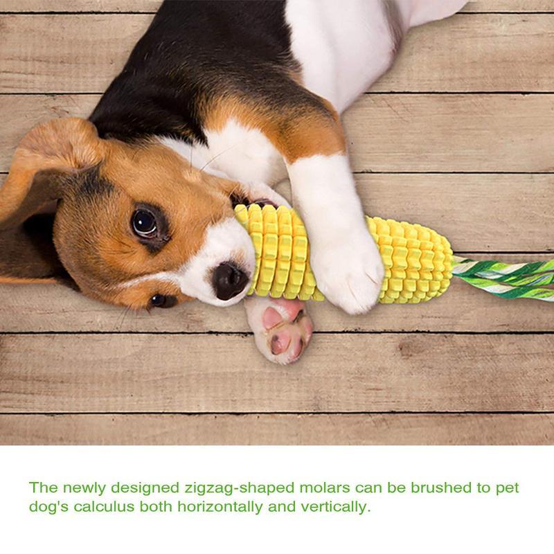 Corn Stick Squeaky Chew Toy for Dogs – Small, Medium & Large Breeds