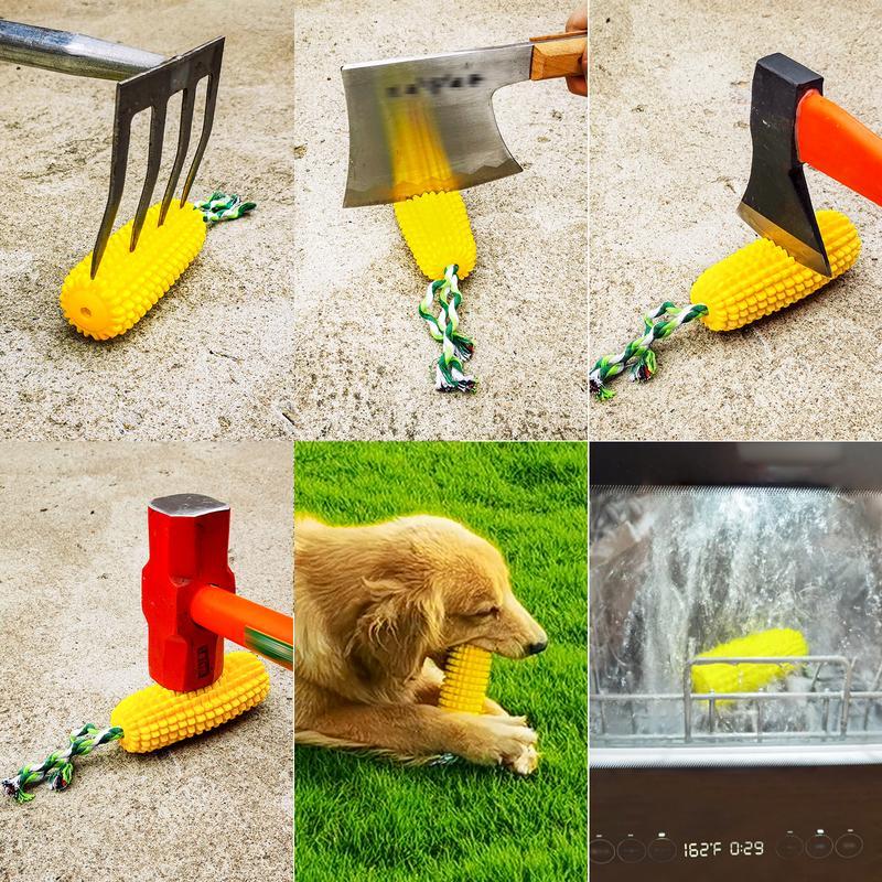 Corn Stick Squeaky Chew Toy for Dogs – Small, Medium & Large Breeds