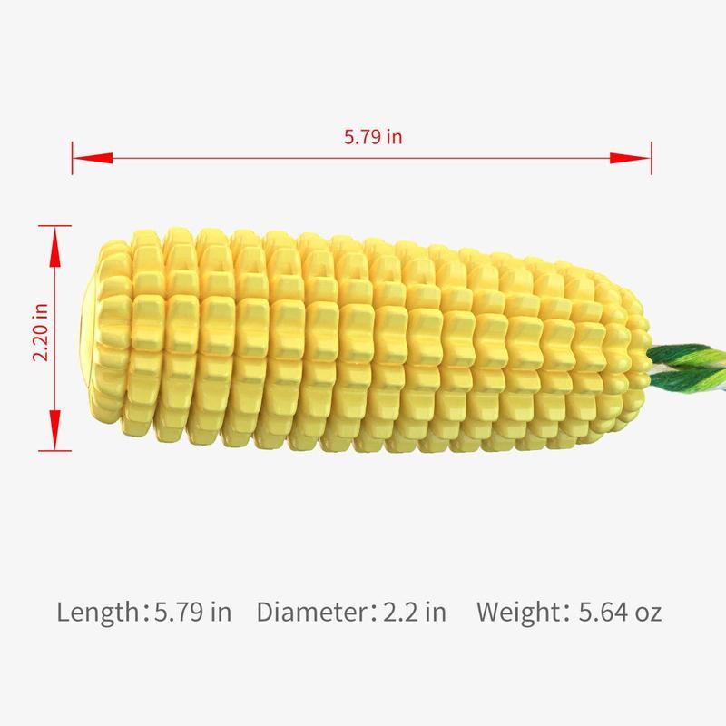 Corn Stick Squeaky Chew Toy for Dogs – Small, Medium & Large Breeds