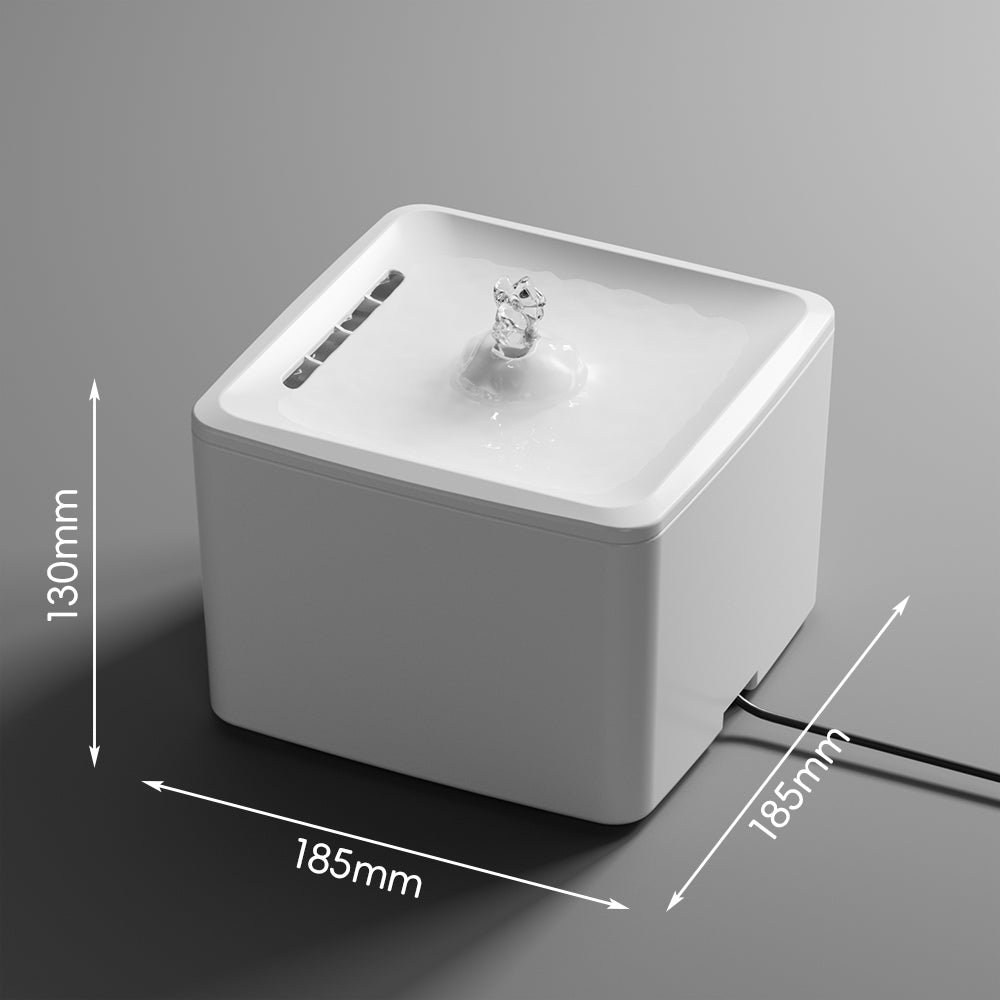 Ultra-Quiet Pet Water Fountain – 3.8L Filtered, USB Powered