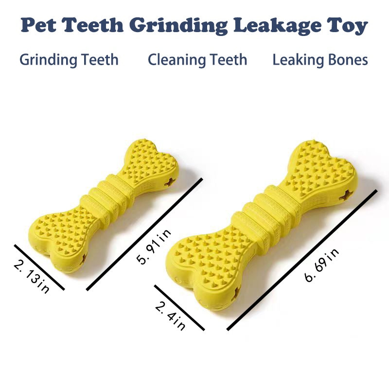 Treat-Dispensing Dental Chew Bone for Dogs – Small & Large