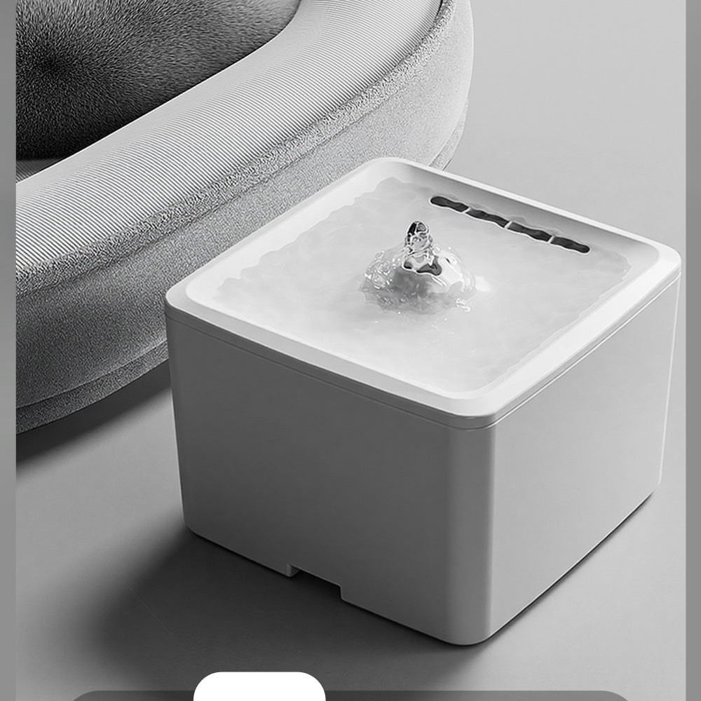 Ultra-Quiet Pet Water Fountain – 3.8L Filtered, USB Powered