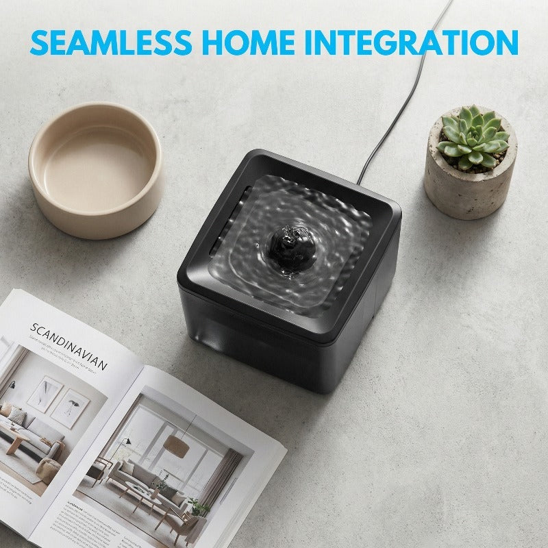 Ultra-Quiet Pet Water Fountain – 3.8L Filtered, USB Powered