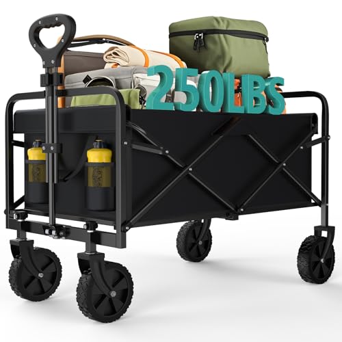Heavy-Duty Foldable Pet Wagon Cart – 440 lb All-Terrain